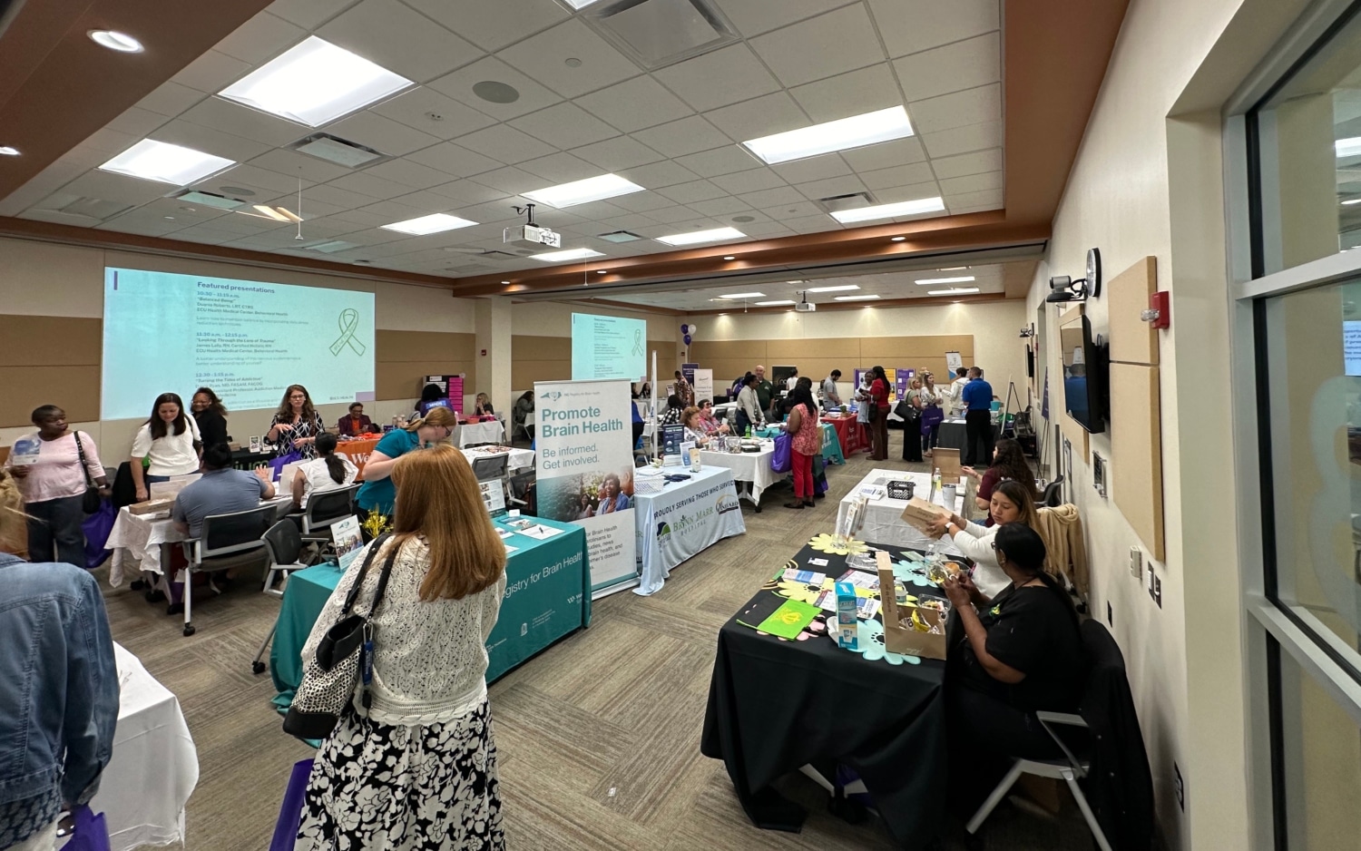 Partnerships connect community with resources at ECU Health’s Mental Health Expo